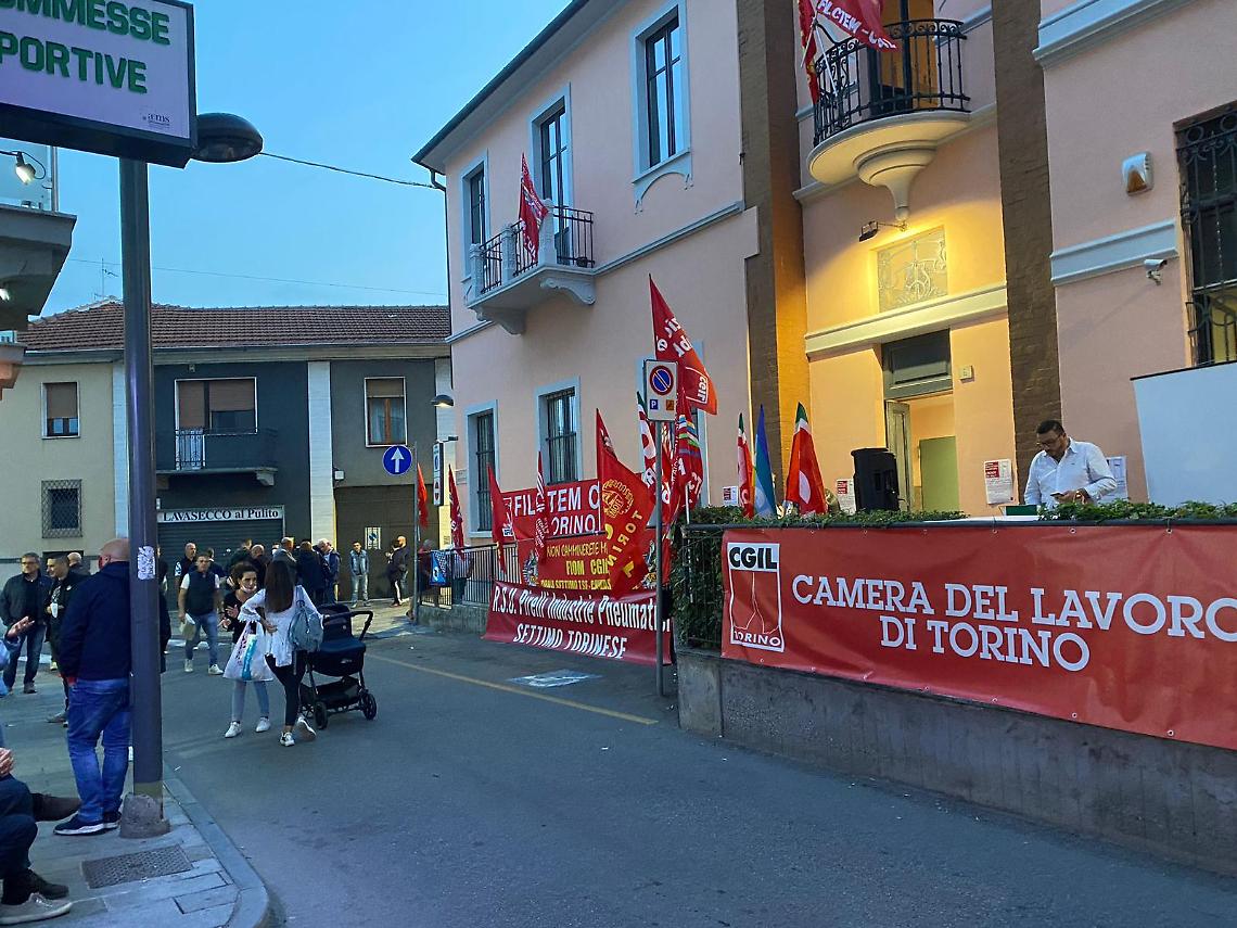 SETTIMO TORINESE. La Camera del Lavoro è di tutti