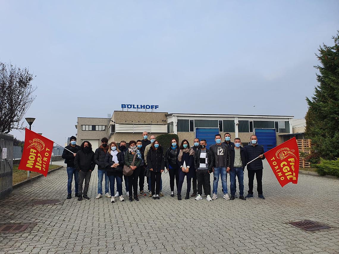 SETTIMO TORINESE. Sciopero di 8 ore per i lavoratori della Bollhoff Unifast