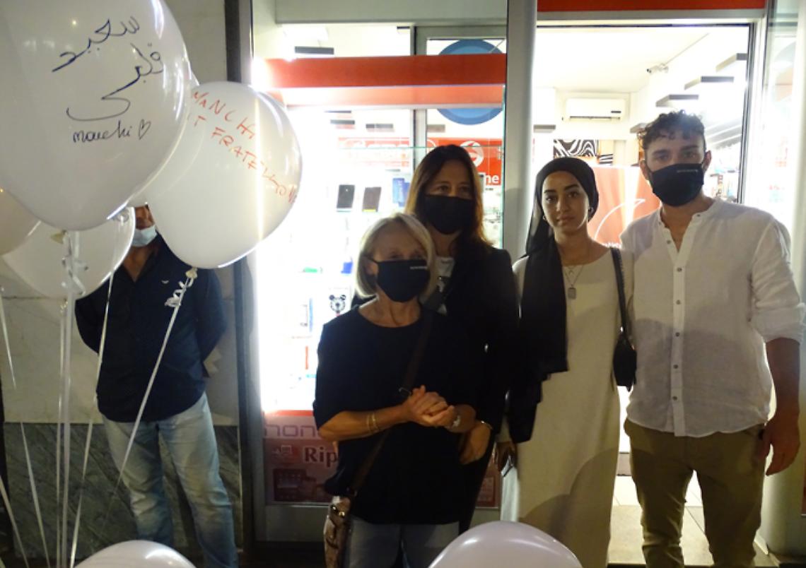 SETTIMO TORINESE. La preghiera in piazza ad un anno dopo la scomparsa di Said/Video