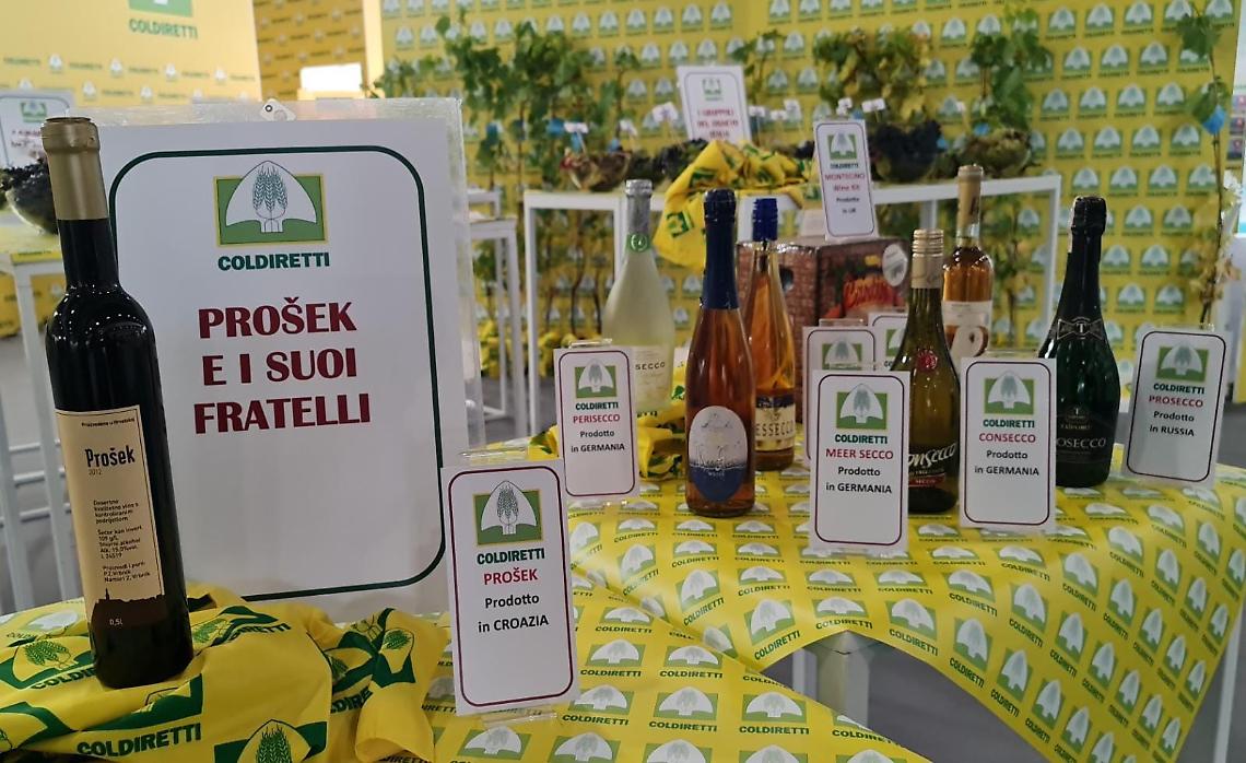 Coldiretti presenta un ricorso contro il Prosek