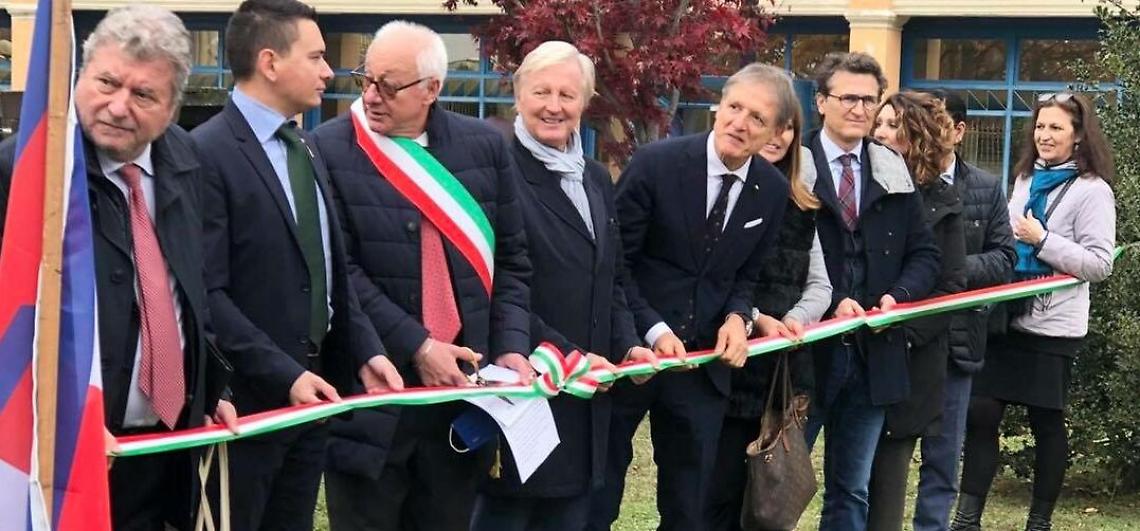 BORGOFRANCO D'IVREA. Al padre dell'Astronautica, una targa e una scultura