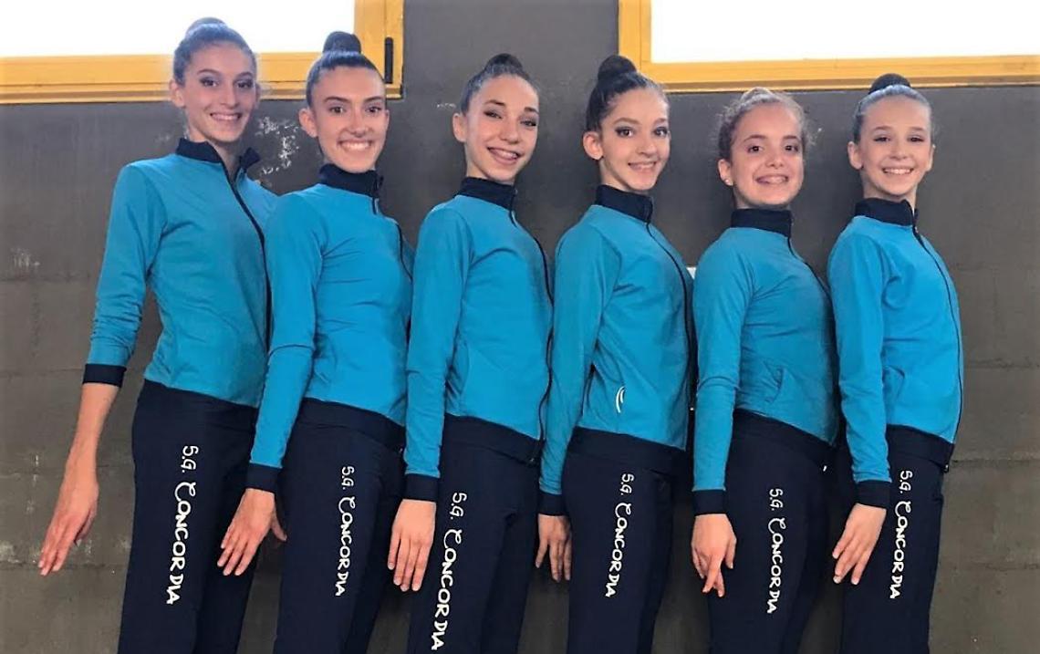 GINNASTICA RITMICA. Elisabetta Digitali della S.G. Concordia è vice campionessa d’Italia al nastro