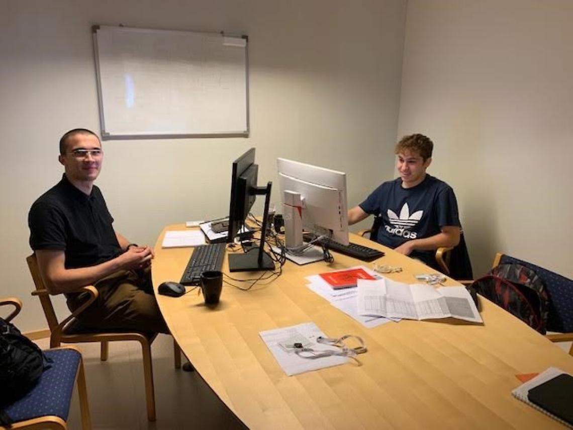 IVREA. Luca e Matteo dell'IIS Olivetti in Svezia con Erasmus