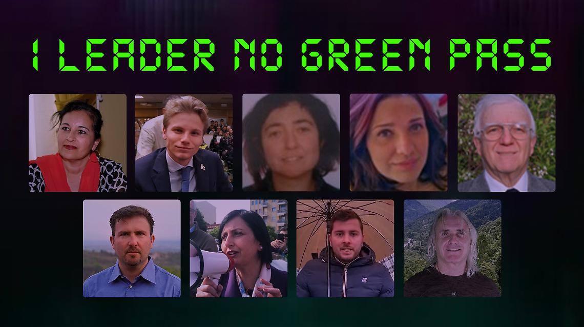 No Green pass: ecco i leader. Dall’infermiera al pensionato (VIDEO)