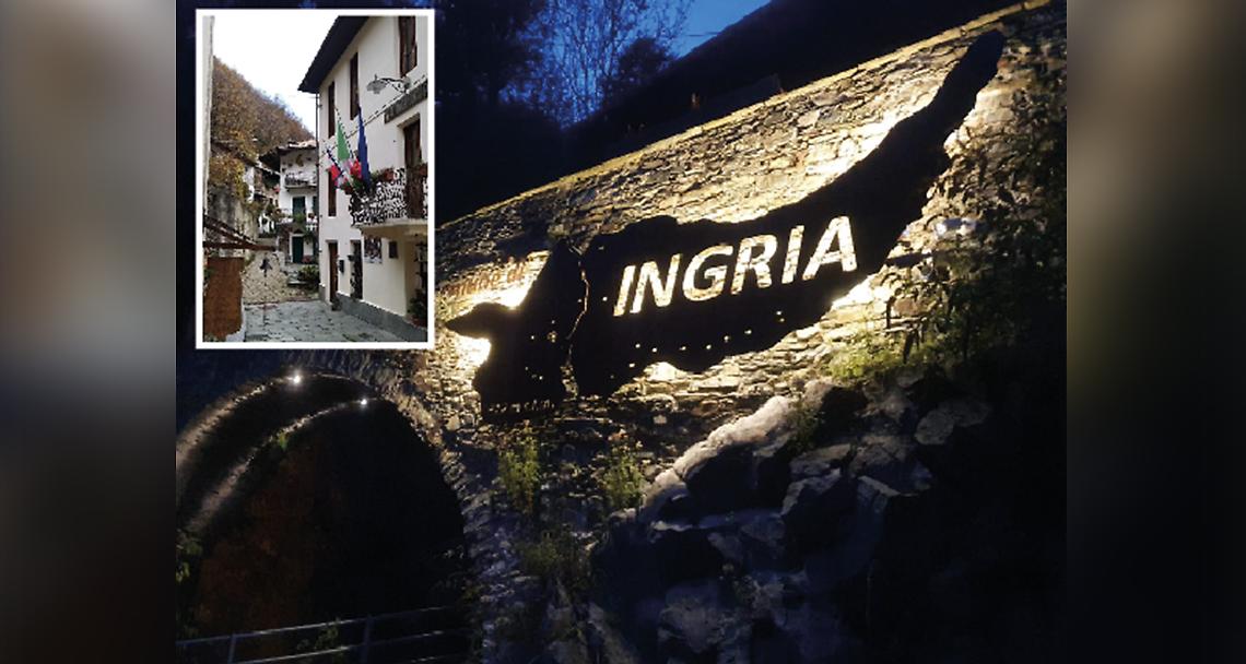 INGRIA. E’ l’unico comune della zona a portare questo marchio. Nella città Metropolitana solo Usseaux