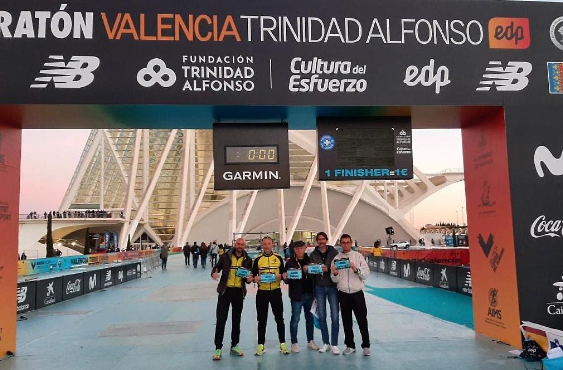 ATLETICA LEGGERA. Olimpiatletica al via della Maratona Valencia Trinidad Alfonso EDP