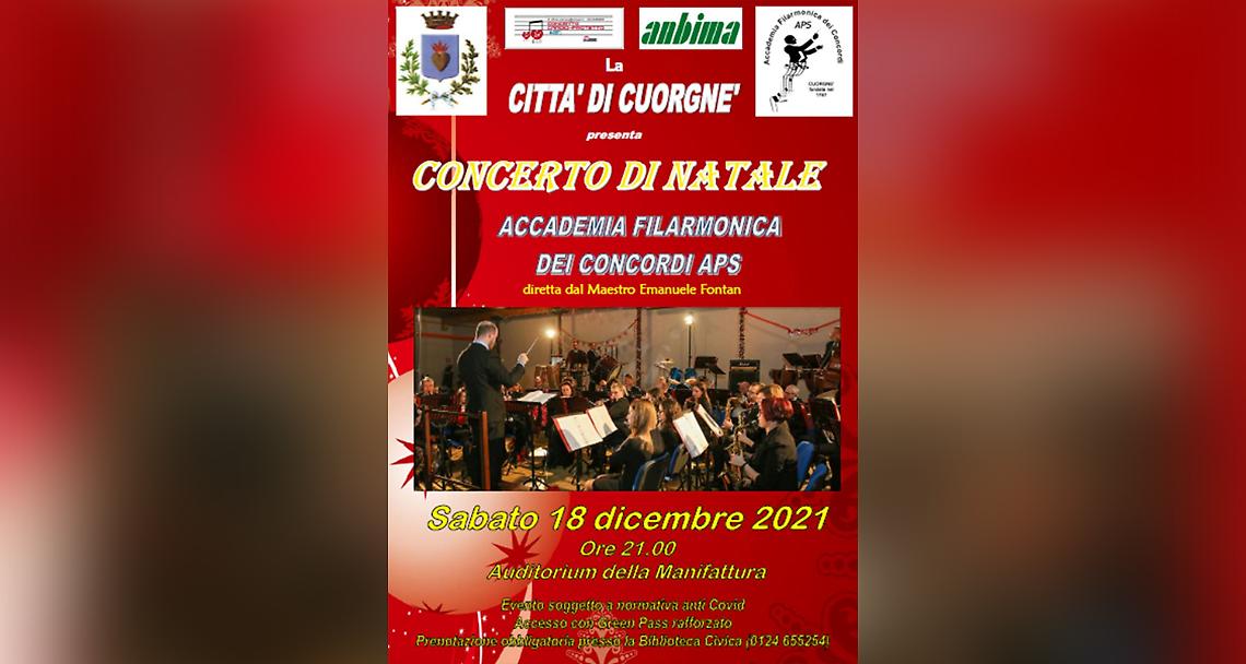 CUORGNÈ. Concerto di Natale all’ex Manifattura