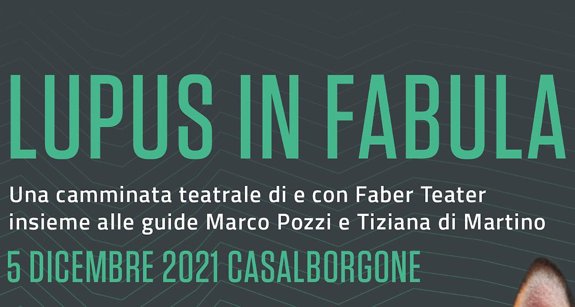 CASALBORGONE. “Lupus in fabula” domenica 5 dicembre in Val Caramellini