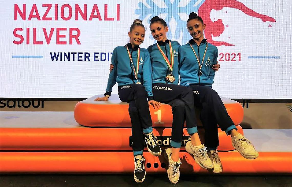 GINNASTICA RITMICA. Tricolore per Cecilia Bocco della Società Ginnastica Concordia