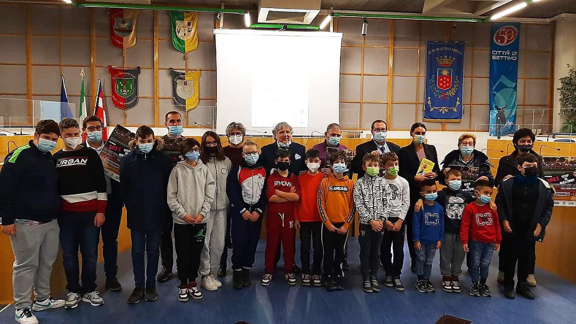PIANETA UISP. Il calendario 2022 Stop al Bullismo e Cyberbullismo presentato a Settimo