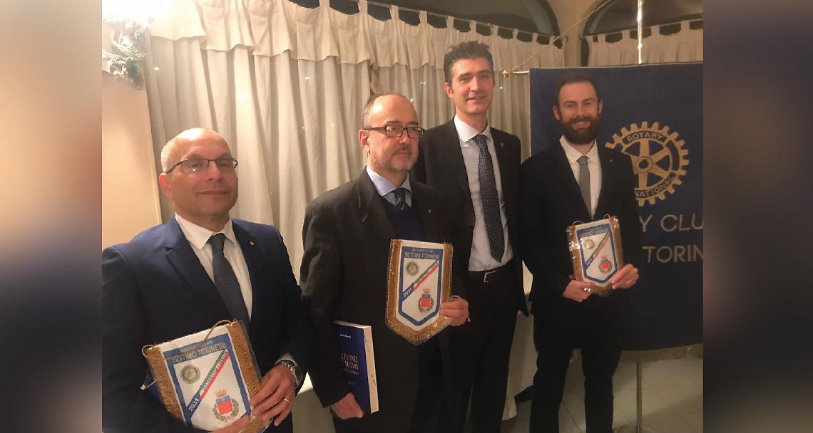 SETTIMO TORINESE. Il Rotary Club Settimo accoglie tre nuovi soci