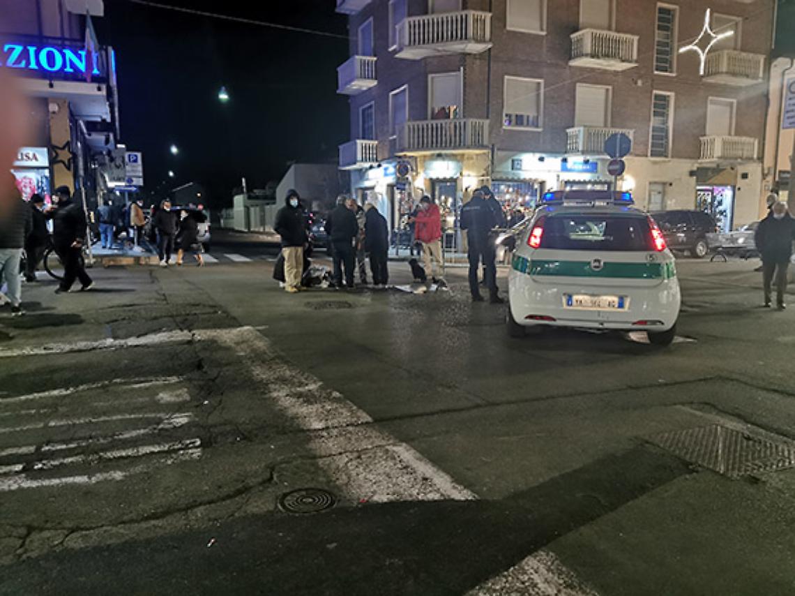 VENARIA REALE. Donna investita all'incrocio tra viale Buridani e via Trucchi