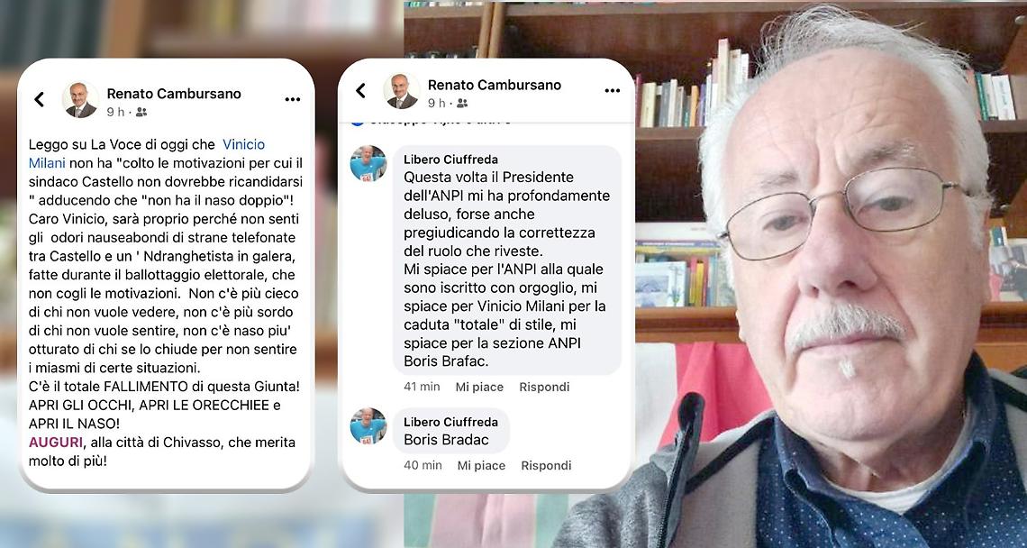 CHIVASSO. "Vinicio, che caduta di stile!". "Milani, non c'è peggior sordo di chi non vuol sentire!"