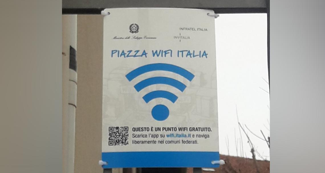 SALUGGIA. Wifi gratuito nelle piazze