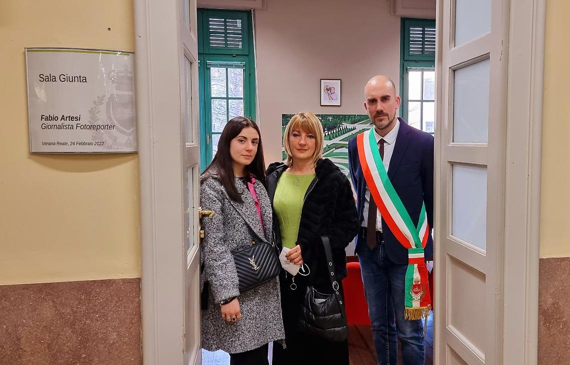VENARIA. Intitolata la Sala Giunta al compianto Fabio Artesi