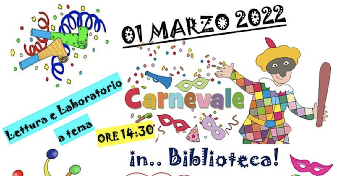 LAURIANO. Feste di Carnevale per i più piccoli