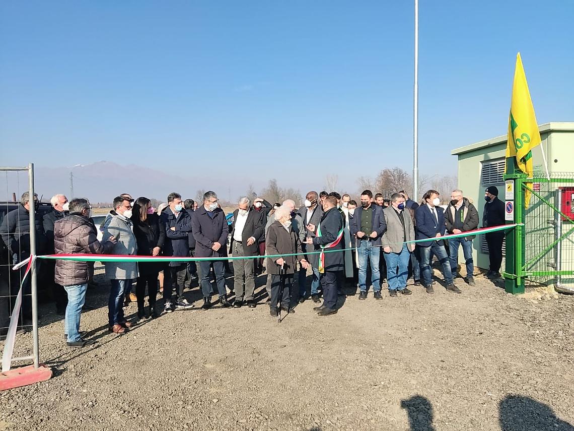 FAVRIA. Inaugurato nuovo impianto di biogas (VIDEO)