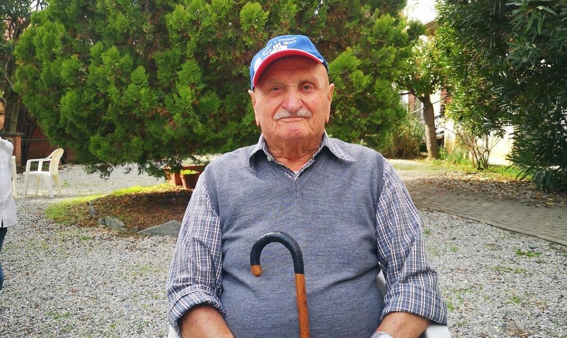 BAIO DORA. Se ne va a 101 anni l'alpino e partigiano Antonio Ferrera