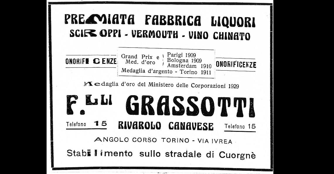 La famiglia Grassotti  e il suo vermouth
