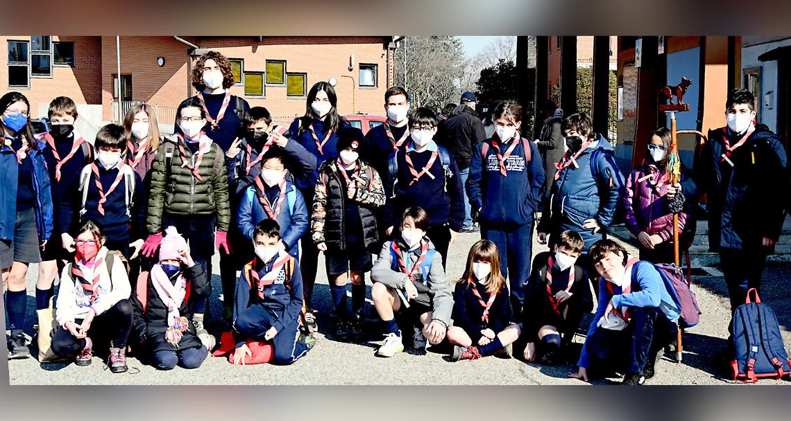 SETTIMO TORINESE. Giovani scout in fase di formazione alla Santa Maria (VIDEO)