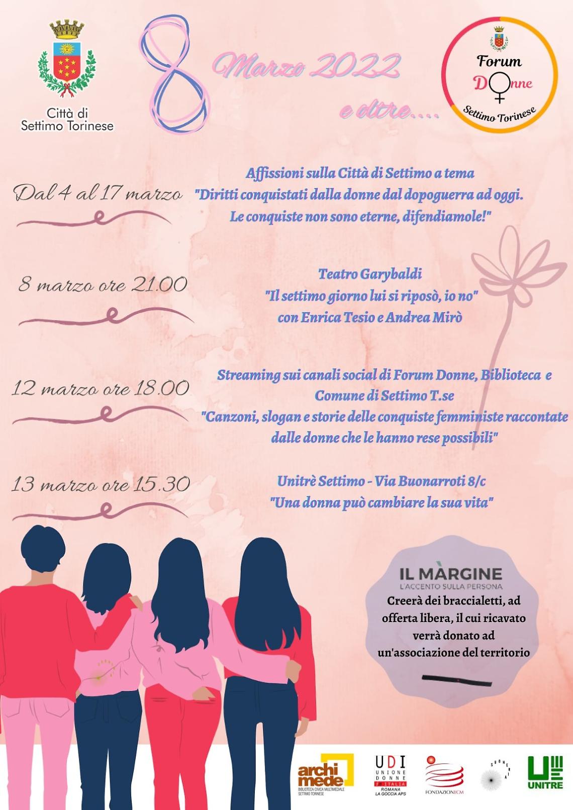 SETTIMO TORINESE Le donne in prima linea anche nella guerra: l'8 Marzo oggi