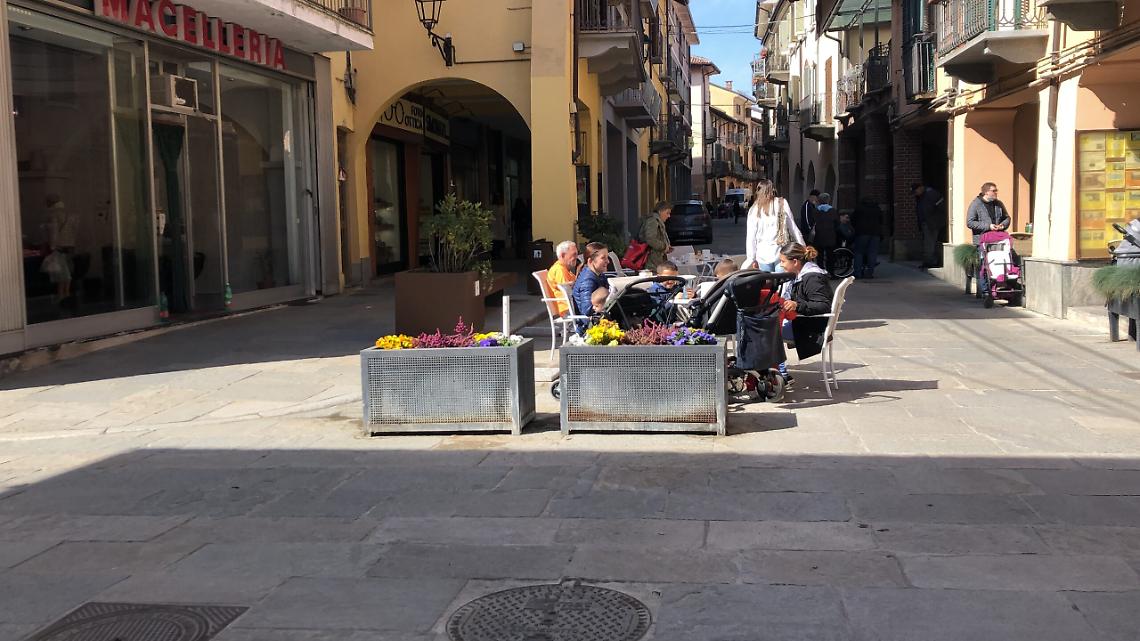 CIRIE'. 1° Aprile: torna la Tosap  e addio ai dehor gratis