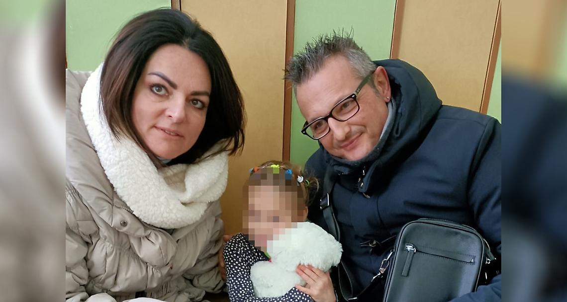 MONTANARO. Il nostro cuore è in Ucraina con la nostra piccola Anastasia