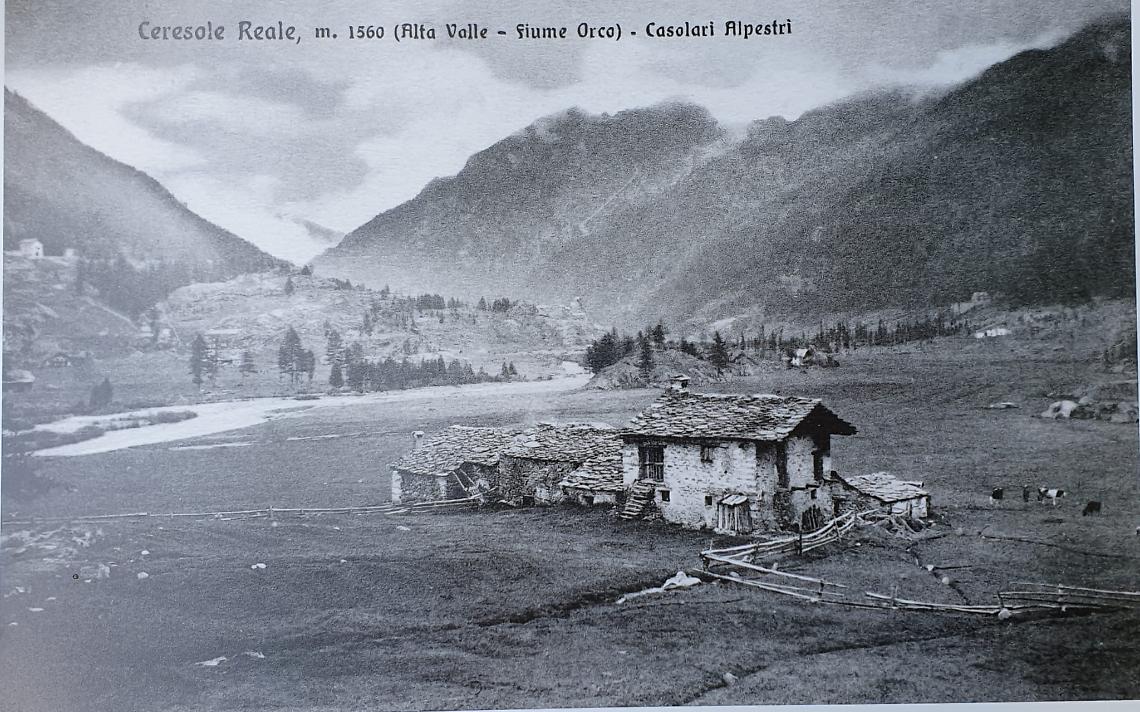 Ceresole "vecchia" riaffiora dal lago rimasto senz'acqua