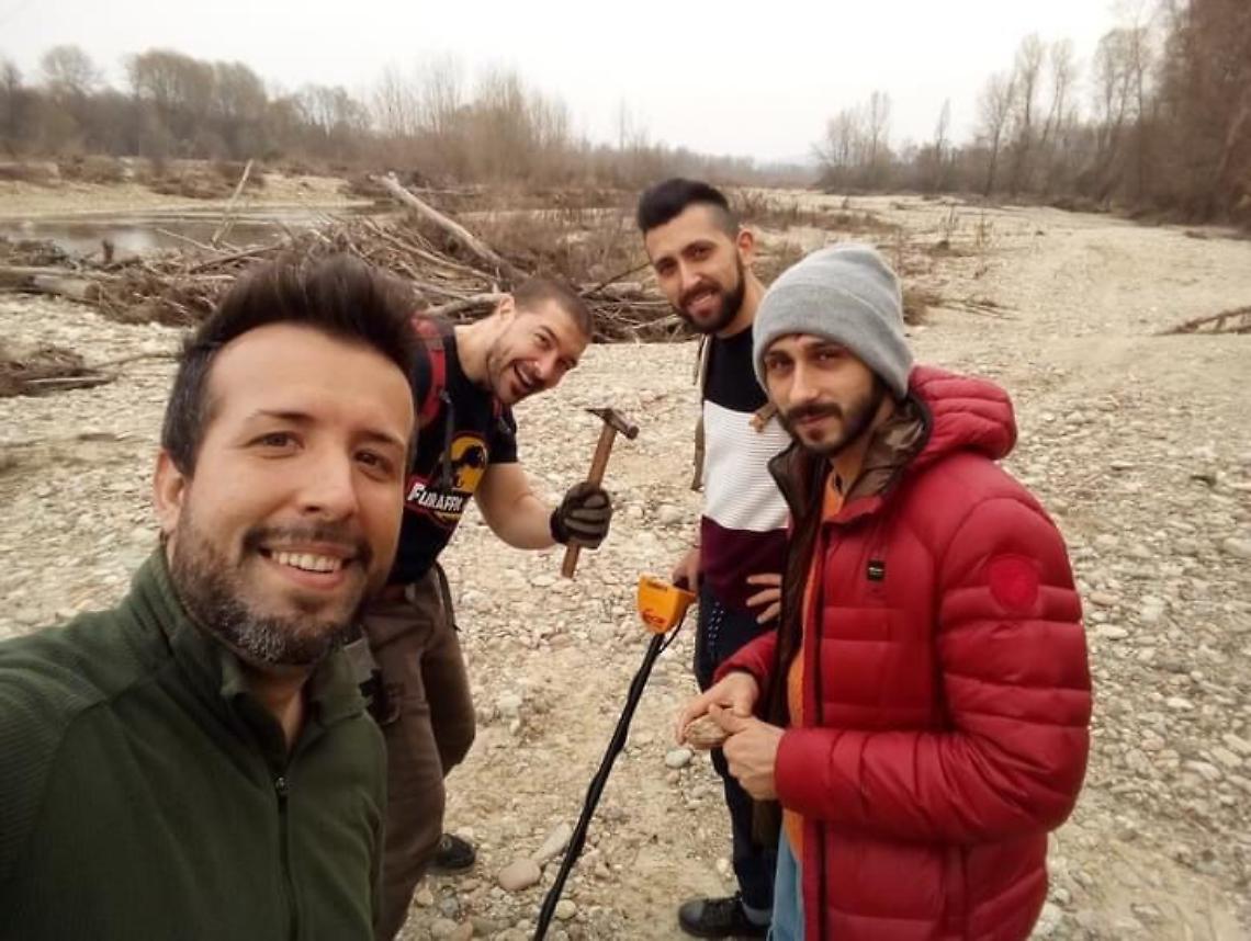 Da Ozegna alla ricerca dell'oro sulle rive del torrente Orco