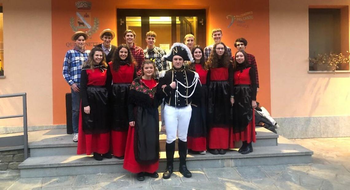 QUINCINETTO. Carnevale con Tommaso e Viola, “Napoleone” e “Catlinin”