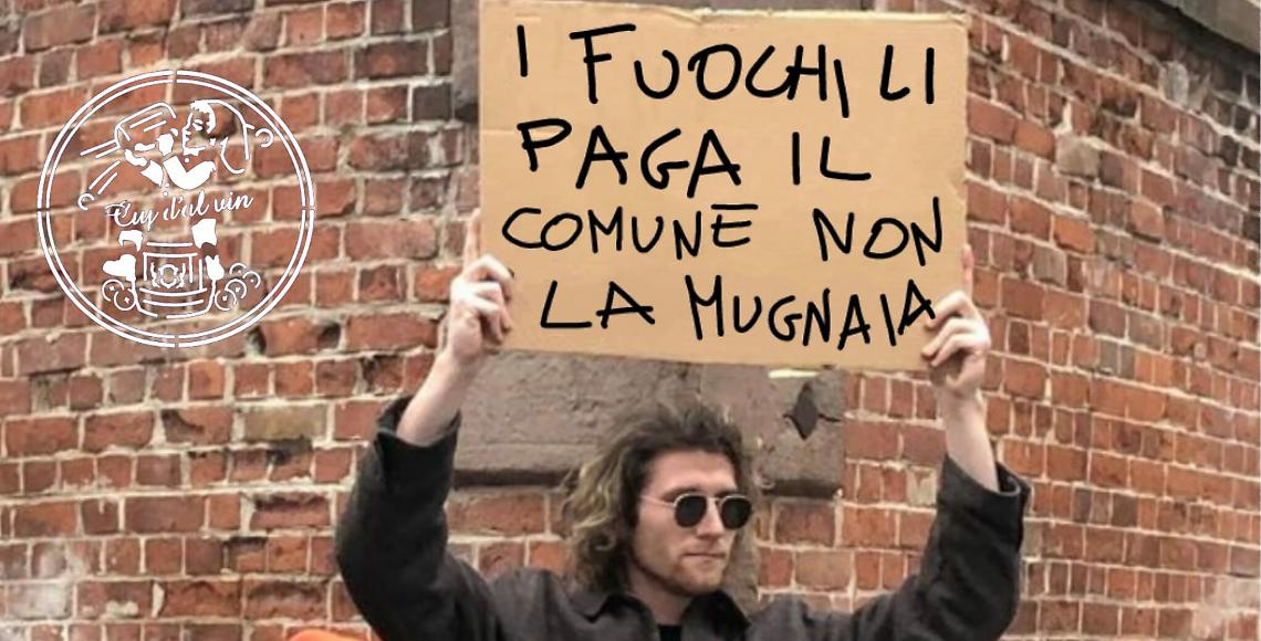 IVREA. Cuj dal vin tolgono il post e chiedono scusa