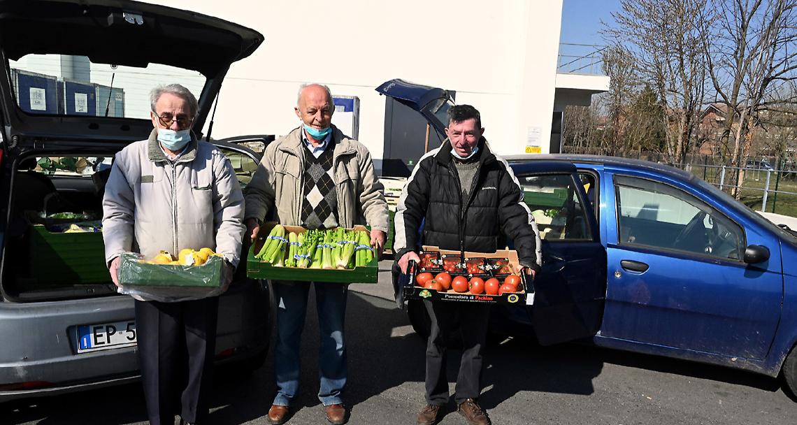 SETTIMO TORINESE. La buona filiera dei volontari di “Love Food” (VIDEO)