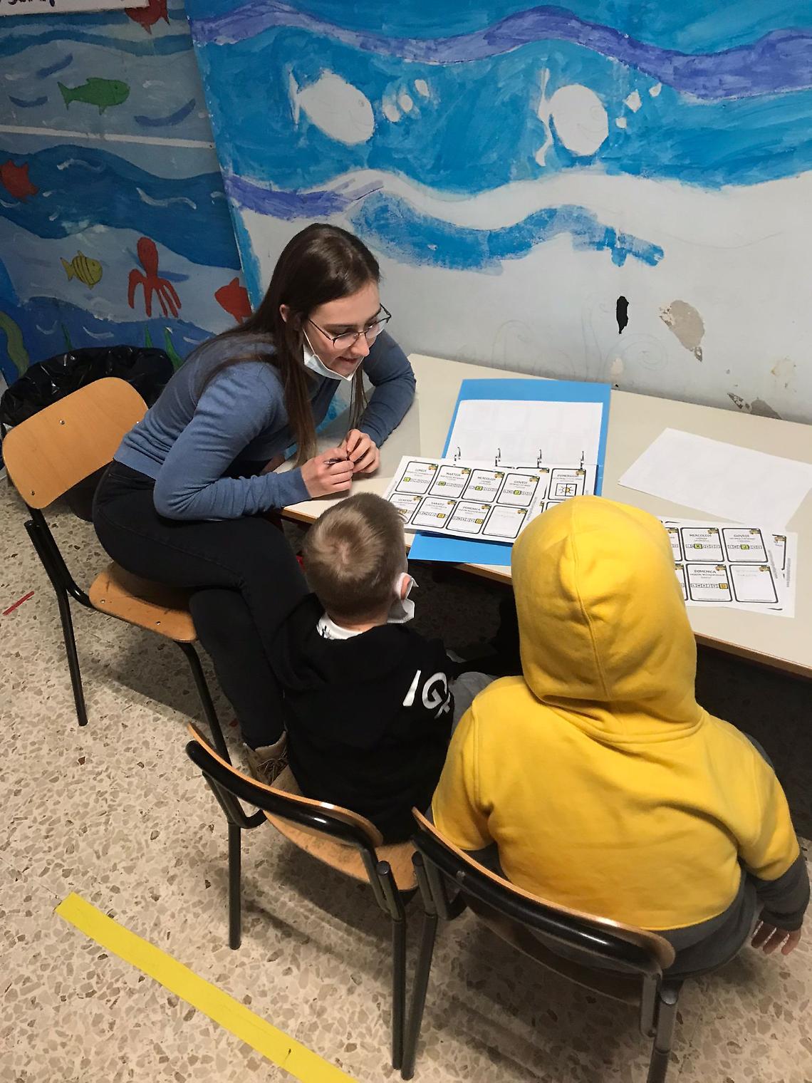 SETTIMO TORINESE: I bambini di Settimo accolgono i loro coetanei ucraini.