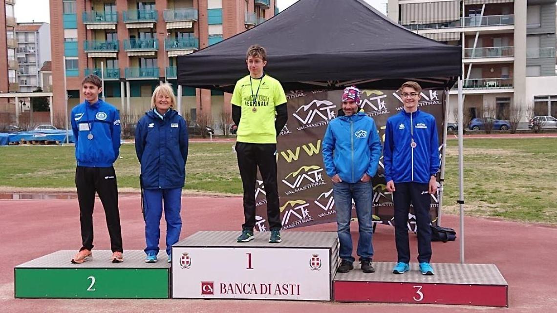 ATLETICA LEGGERA. Alessandro Cena sul podio del Campionato Regionale di Mezz'ora