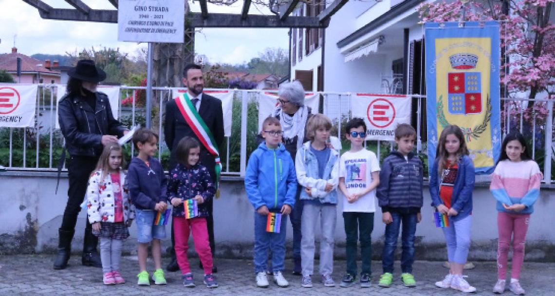 COLLERETTO GIACOSA. Chirurgo e uomo di pace: una piazza intitolata a Gino Strada