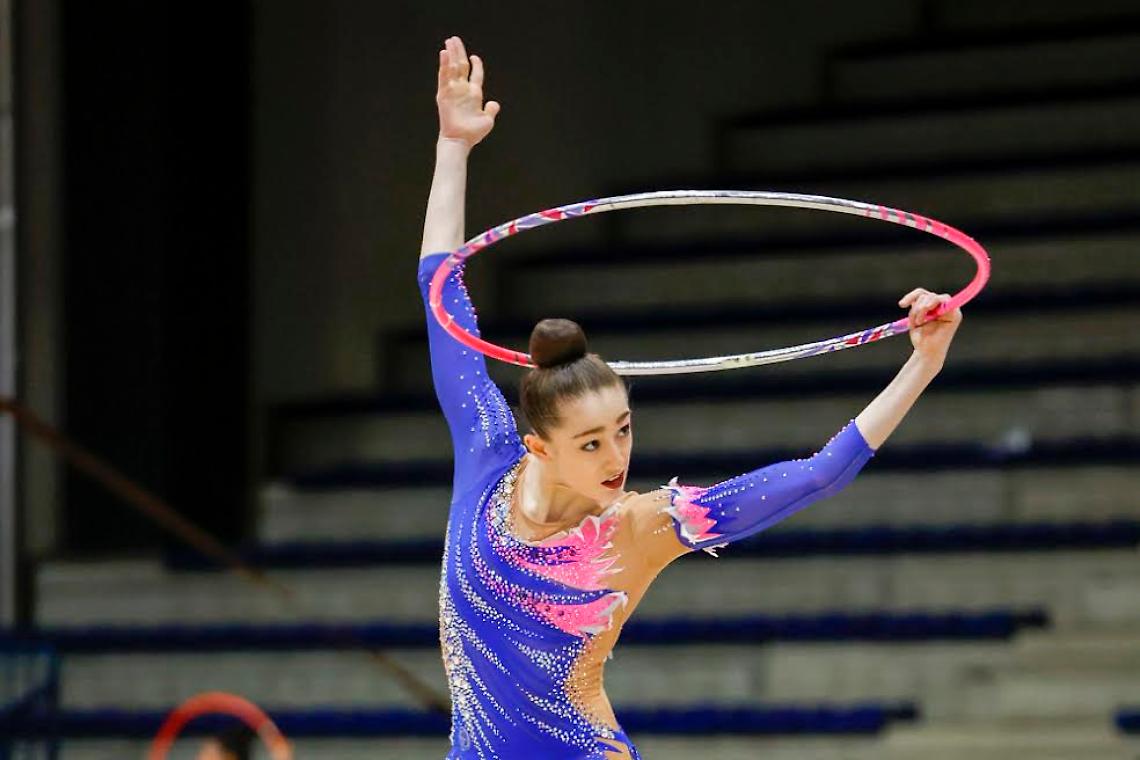 GINNASTICA RITMICA. Laura Golfarelli di Eurogymnica vice campionessa italiana a Biella