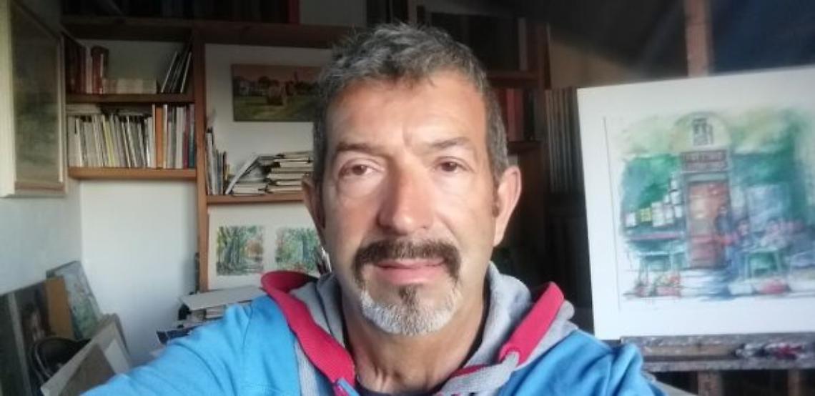 VEROLENGO. Osvaldo Alberti: “Con la mia arte entro in un’altra dimensione, mi fa stare bene”
