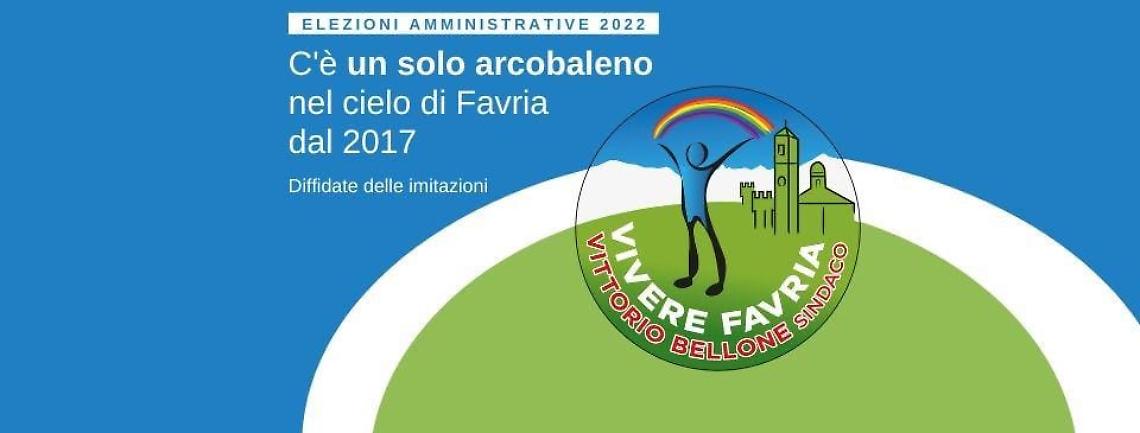 FAVRIA. Meglio l'arcobaleno di Bellone o quello di Cattaneo?
