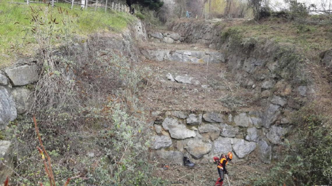 LORANZÈ. Pulizia del Rio Molino, il prima e dopo grazie alla squadra dell’Aib