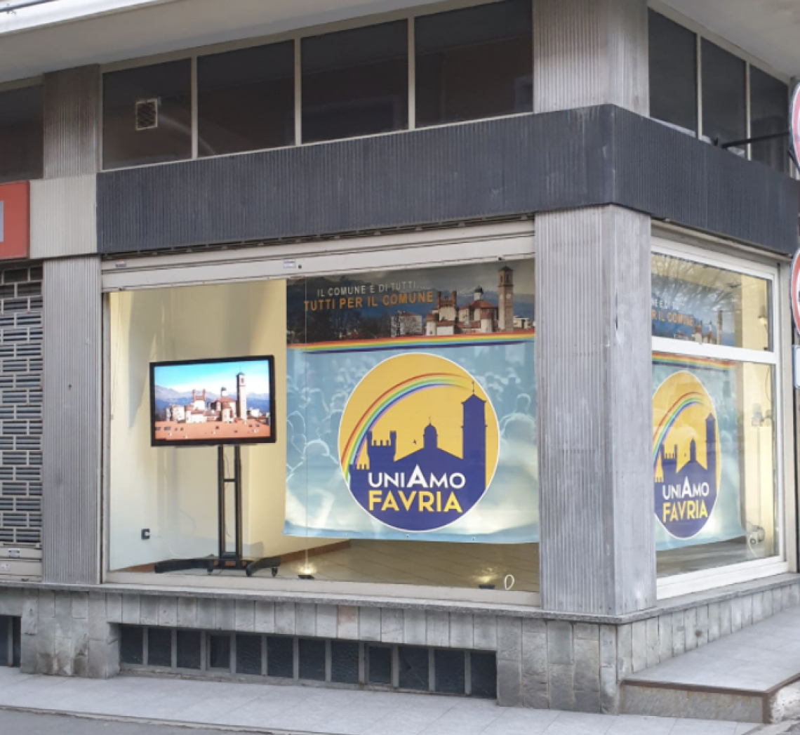 FAVRIA. Inaugurata la sede elettorale di UniAmo Favria