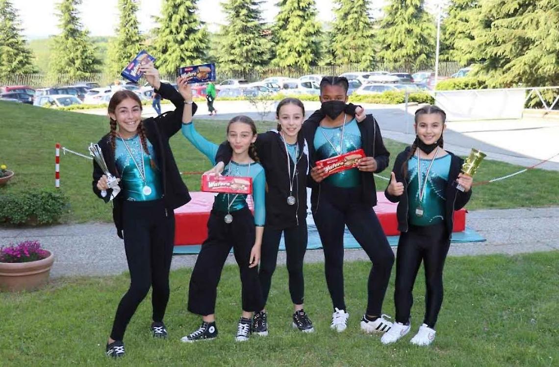 GINNASTICA ARTISTICA. Il Centro Sportivo Chivassese brilla con le Silver