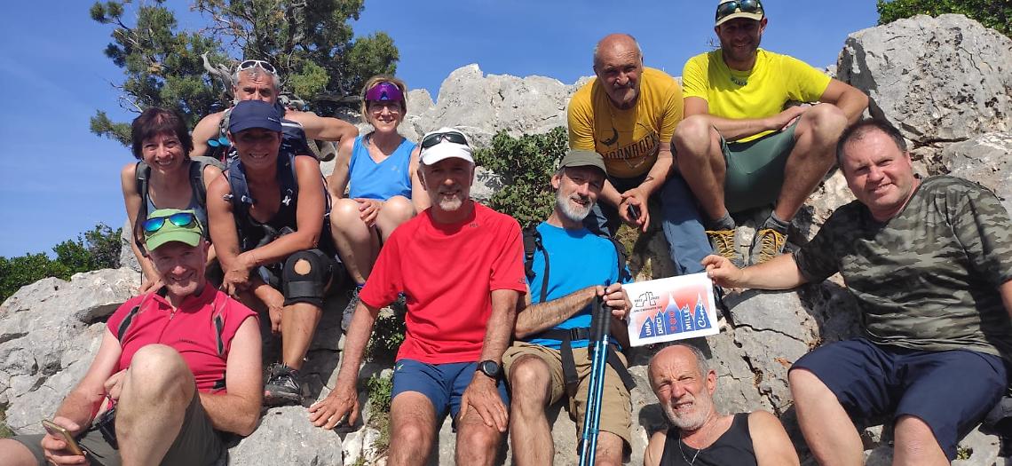 CHIVASSO. Già 250 cime raggiunte dal CAI: prosegue la marcia verso le mille