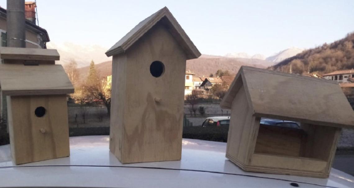 ISSIGLIO. Una nuova casa per gli uccellini dei boschi