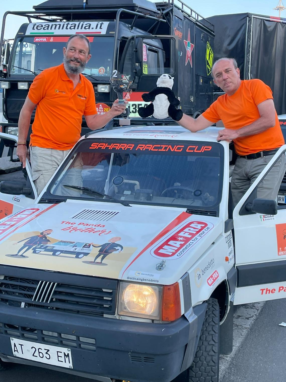 SETTIMO TORINESE I "Panda Brothers" secondi nel Sahara Racing