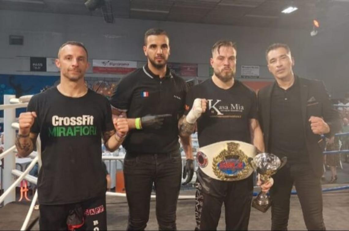 CHIVASSO. Yuri Farcas è Campione Mondiale ISKA full contact