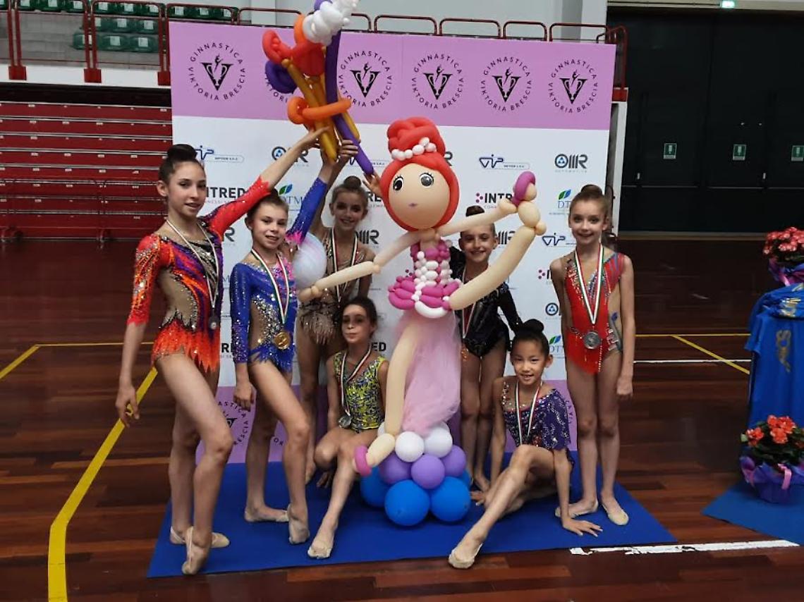 GINNASTICA RITMICA. A Brescia è festa grande per le ginnaste di Eurogymnica