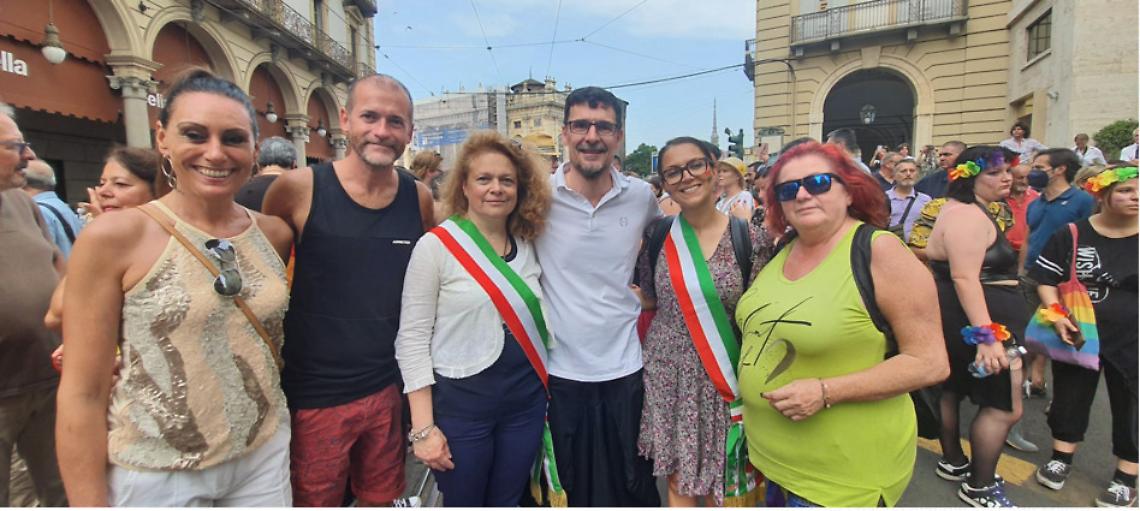 SAN MAURO/SETTIMO TORINESE. Fratelli d’Italia e Lega all’attacco: “È sbagliato utilizzare la fascia tricolore per sfilare al gay pride”