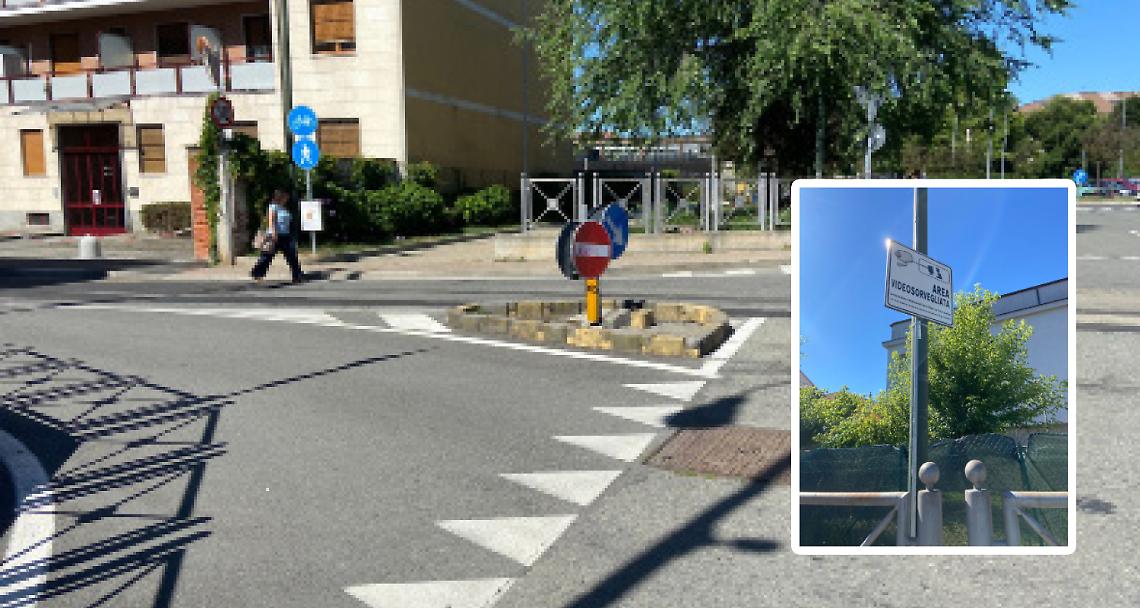 CHIVASSO. Strisce pedonali pericolose, proteste in via Siccardi (VIDEO)