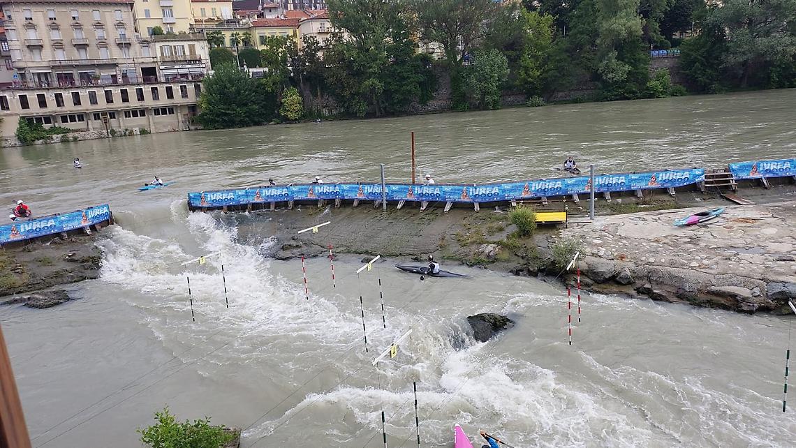 CANOA SLALOM. Al via a Ivrea gli ICF Canoe Slalom Junior &amp; Under23 World Championships
