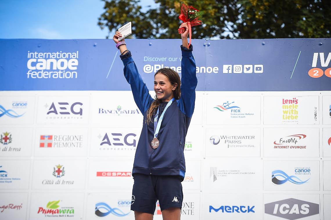 CANOA SLALOM. Davide Ghisetti e Lucia Pistoni portano Ivrea sul tetto del mondo